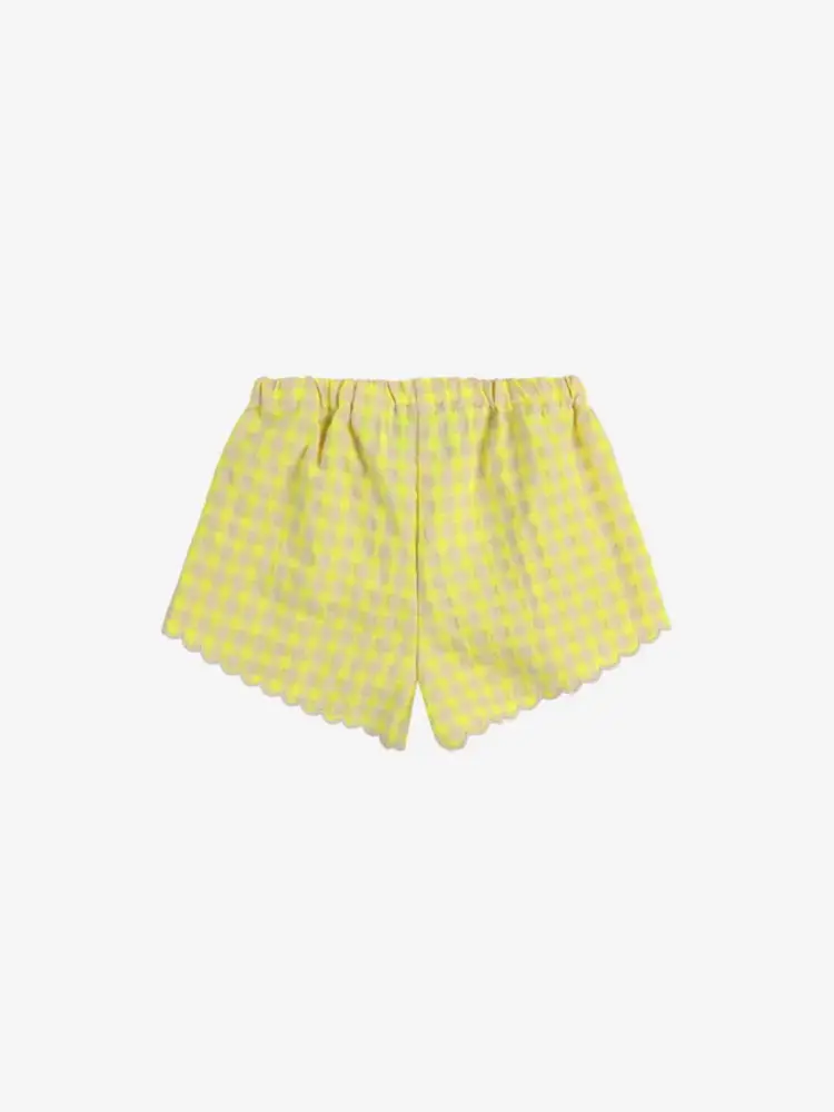 Bobo Choses Bobo Choses Baby Vichy Ruffle Woven Shorts