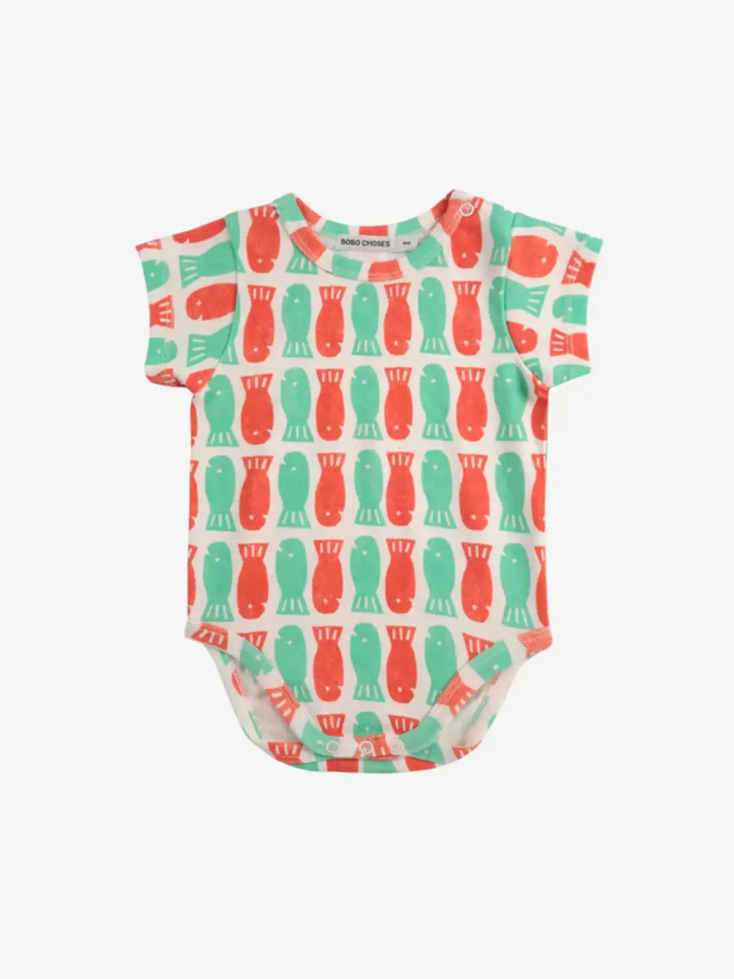 Bobo Choses Baby Lucky Fish All Over Body - Yellow Turtle