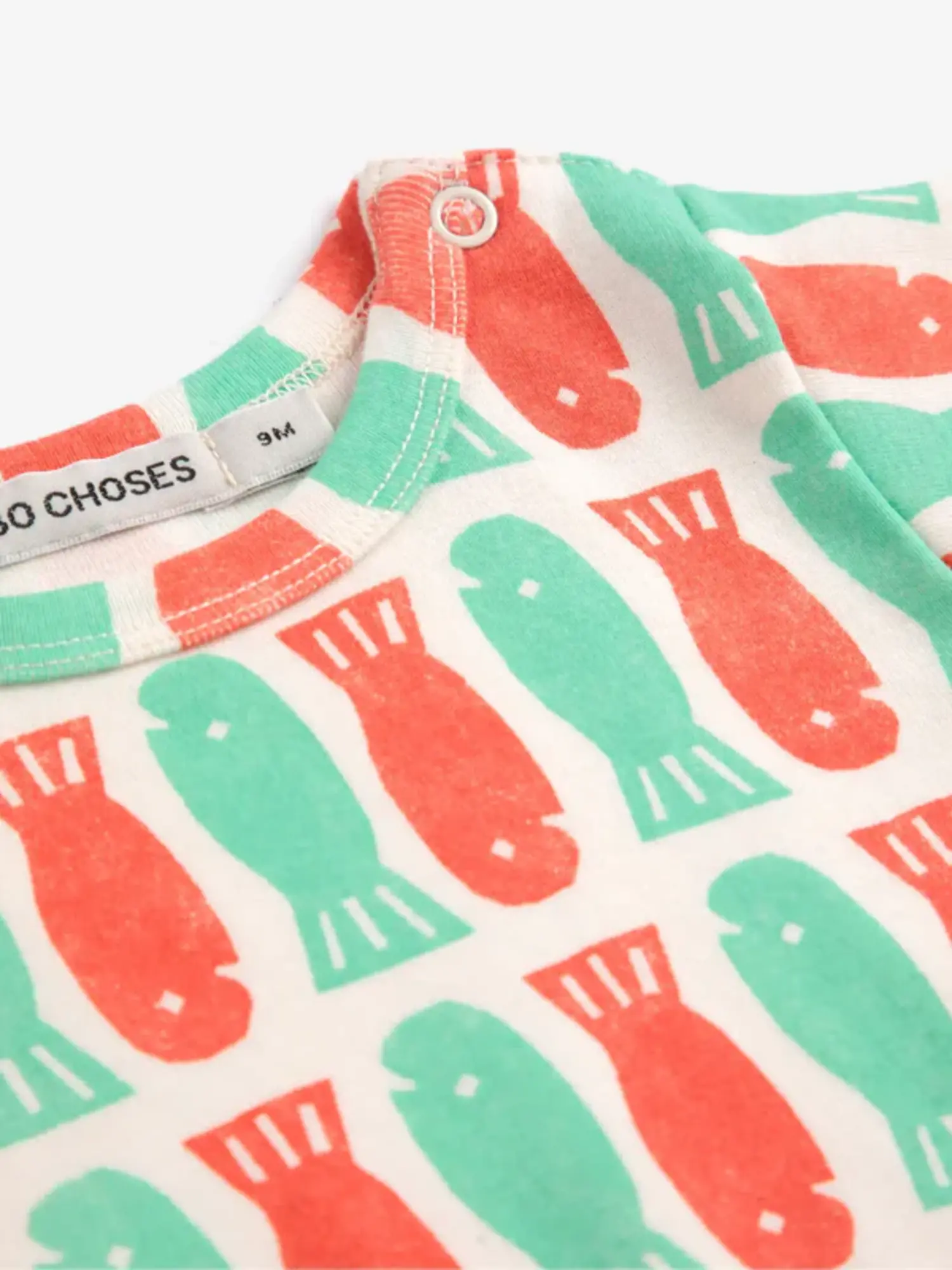 Bobo Choses Baby Lucky Fish All Over Body - Yellow Turtle
