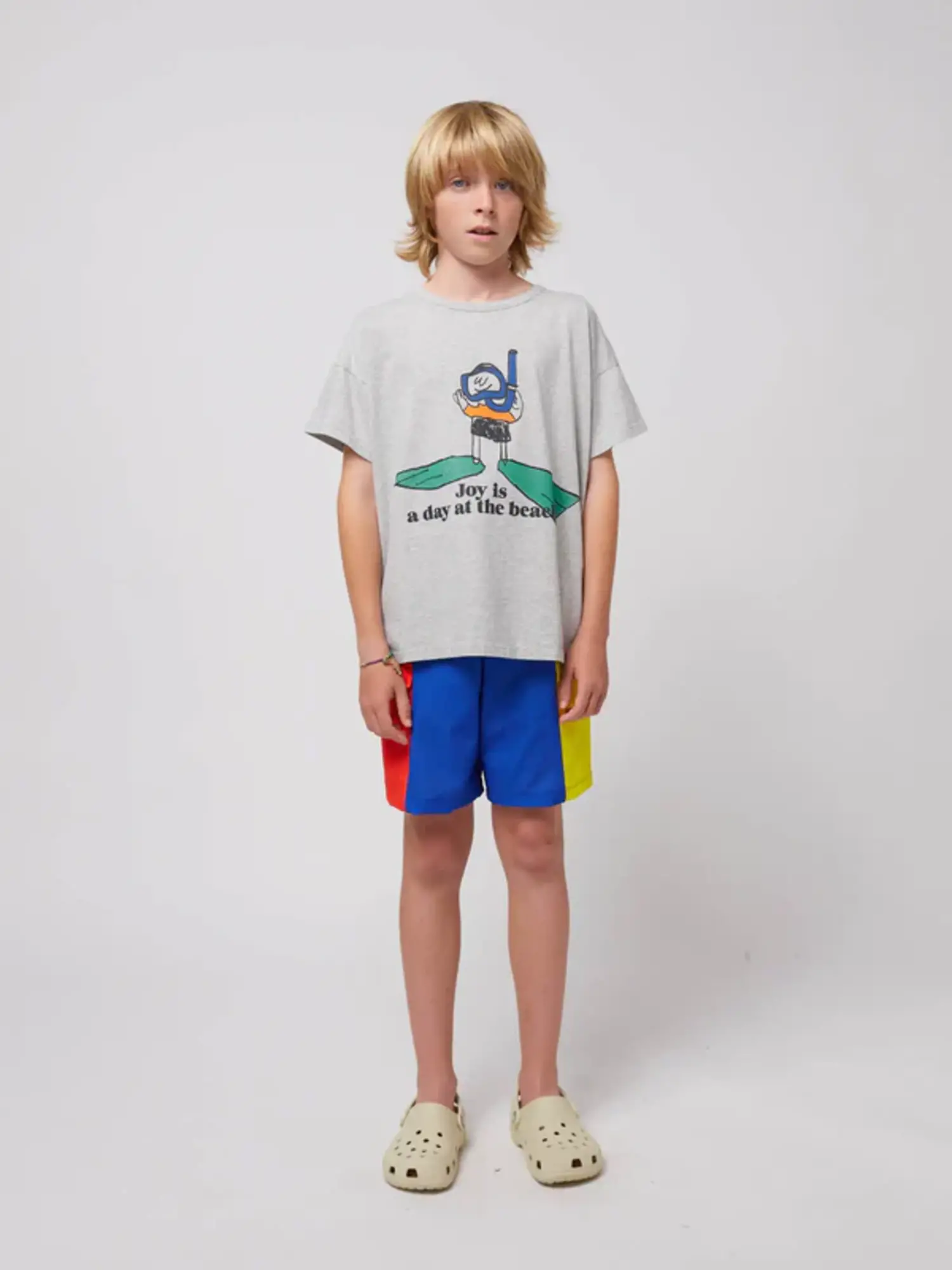 Bobo Choses A Day At The Beach T-shirt - Yellow Turtle
