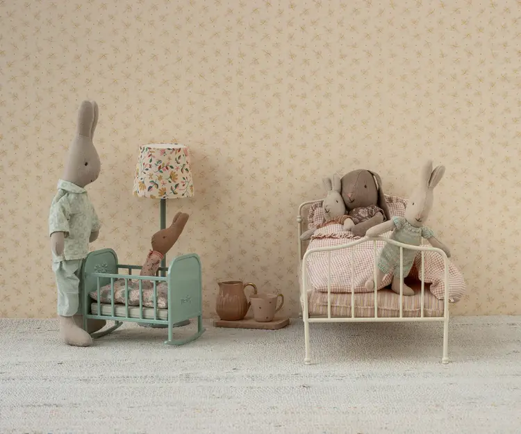 Maileg Maileg Cradle, My - BLUE MINT