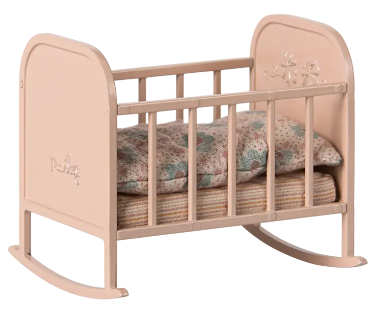 Maileg Maileg Cradle, My - Light Rose