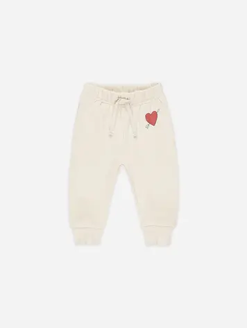 Quincy Mae Quincy Mae Relaxed Fleece Sweatpant || Cupid