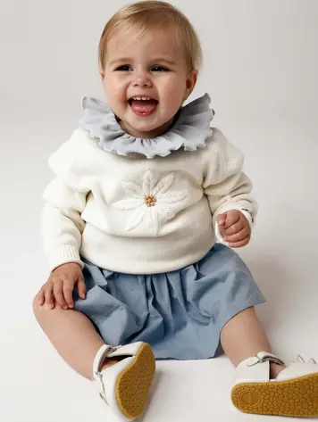 Donsje Donsje Valenthe Sweater | Daisy | Off White