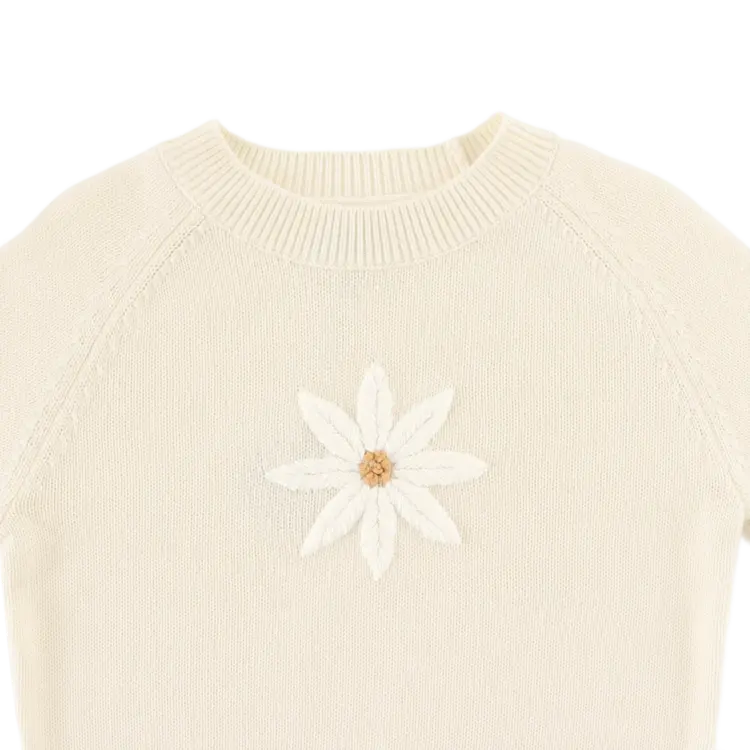 Donsje Donsje Valenthe Sweater | Daisy | Off White