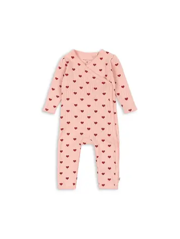 Konges Sløjd Konges Sløjd Minnie Newborn Onesie- Amour Rouge