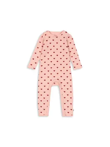 Konges Sløjd Konges Sløjd Minnie Onesie - Amour Rouge