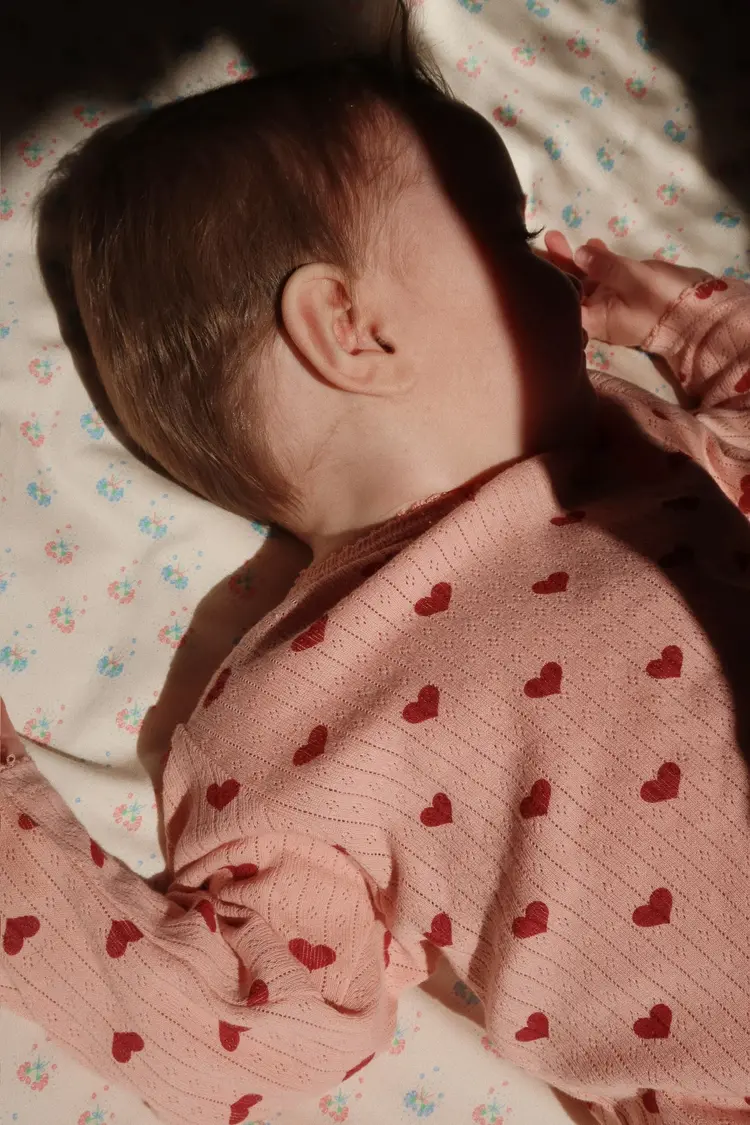 Konges Sløjd Konges Sløjd Minnie Onesie - Amour Rouge