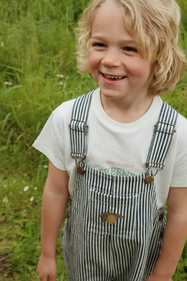Konges Sløjd Konges Sløjd Fender Overalls - Naval Stripe