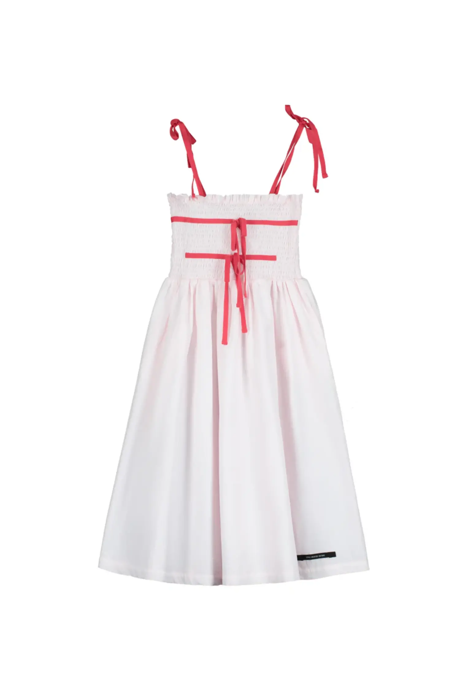 small dream factory a line dress Little Creative Factory Cream And Light Apricot Anchor Dress 6Y-7Y
