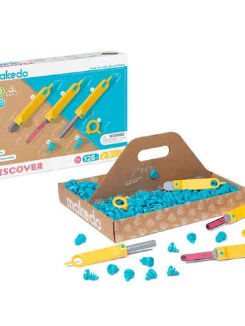 Makedo Makedo Cardboard Construction Kit - DISCOVER