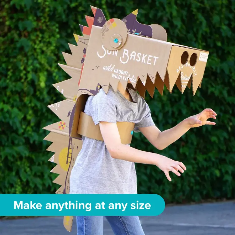 Makedo Makedo Cardboard Construction Kit - DISCOVER