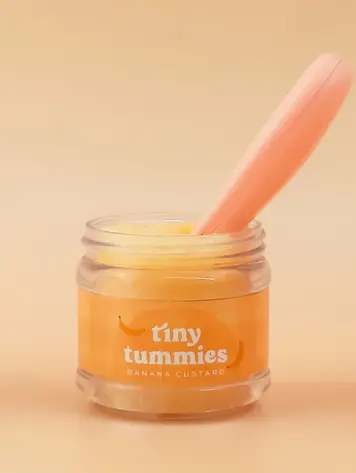 Tiny Harlow Tiny Harlow Tiny Tummies Food Jars and Spoon Set - Banana Custard