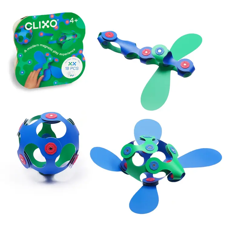Clixo Clixo Itsy Pack - BLUE/GREEN