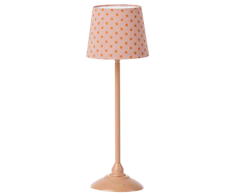 Maileg Maileg Miniature Floor Lamp - DARK POWDER