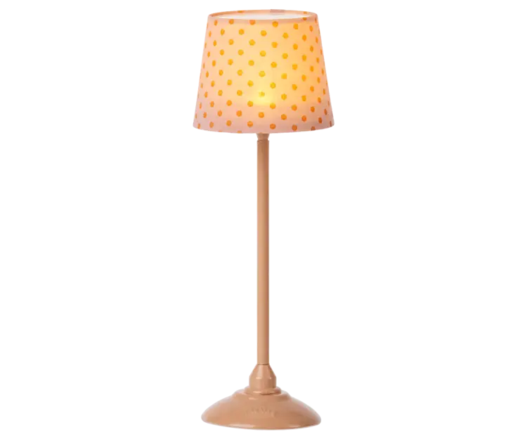 Maileg Maileg Miniature Floor Lamp - DARK POWDER