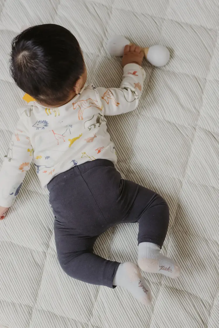 Pehr Designs Pehr Baby Essentials Leggings - FOUNTAIN BLUE