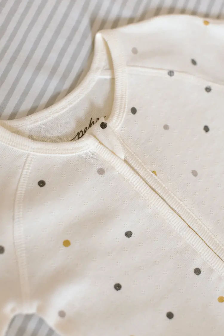 Pehr Designs Pehr Baby Pointelle Sleeper - POLKA DOTTY