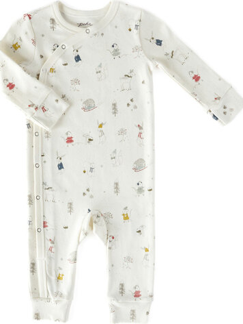Pehr Designs Pehr Baby Kimono One-Piece - Magical Winterland