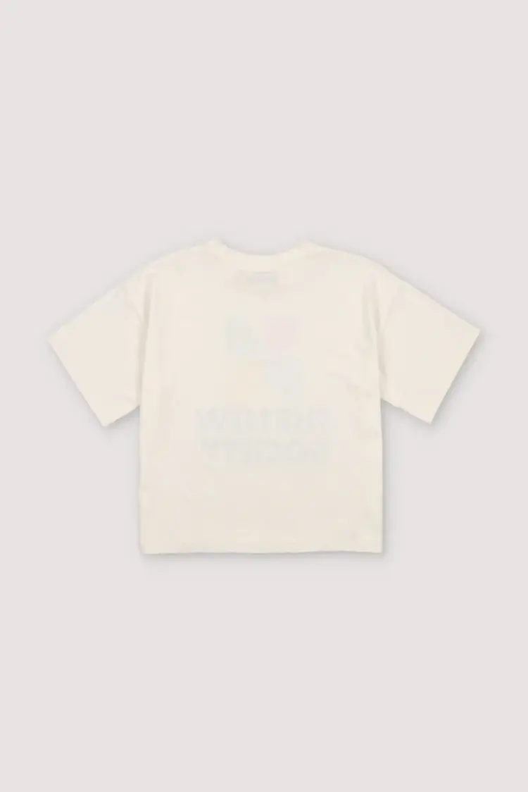 The New Society Mykonos T-Shirt-Coconut