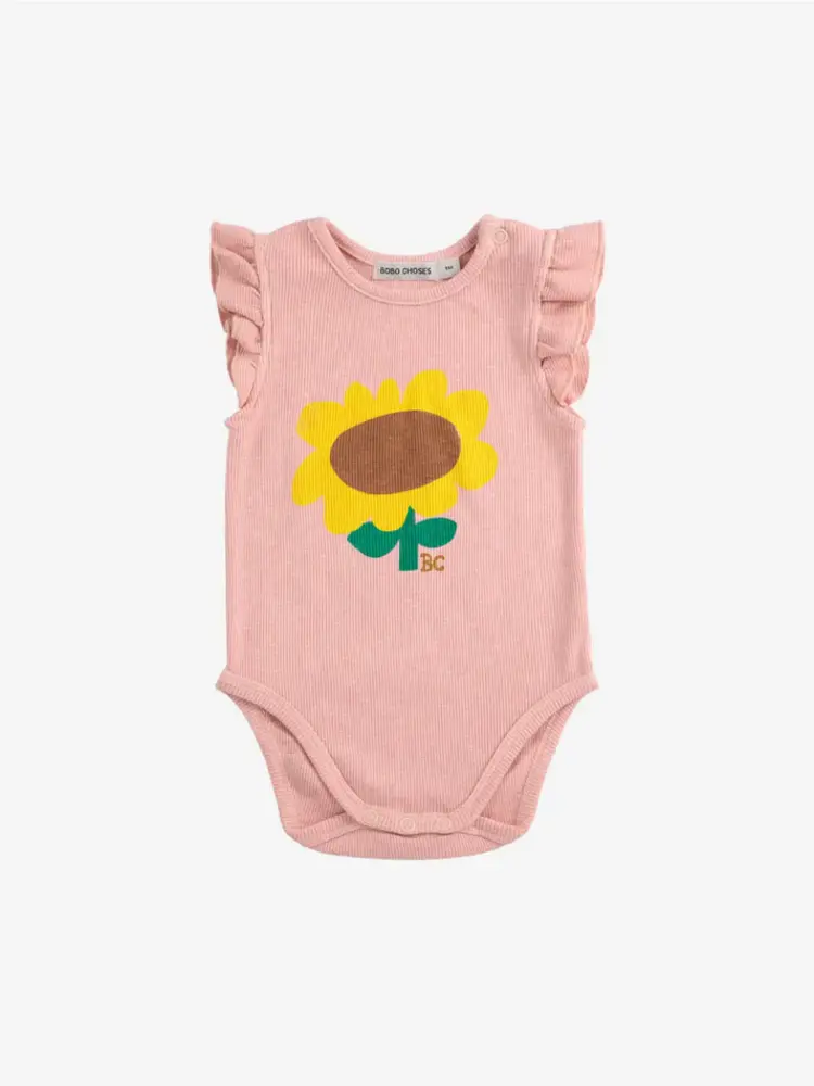 Bobo Choses Bobo Choses Baby Sunflower Ruffled Body