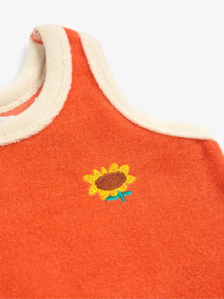 Bobo Choses Bobo Choses Baby Sunflower Terry Cloth Tank Top