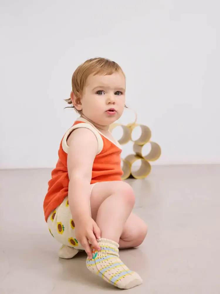 Bobo Choses Bobo Choses Baby Sunflower Terry Cloth Tank Top