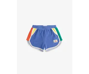 Bobo Choses Smiling Color Block Terry Cloth Shorts - Yellow Bobo Choses Smiling Color Block Terry Cloth Shorts - Yellow