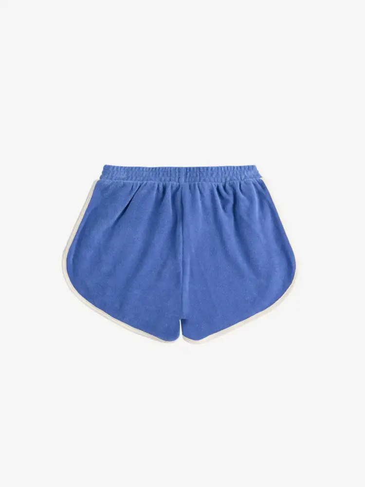 Bobo Choses Bobo Choses Smiling Color Block Terry Cloth Shorts