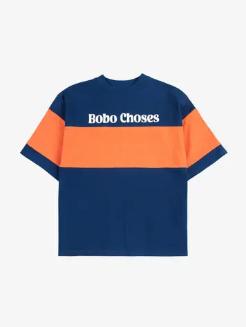 Bobo Choses Bobo Choses Color Block T-Shirt - NAVY