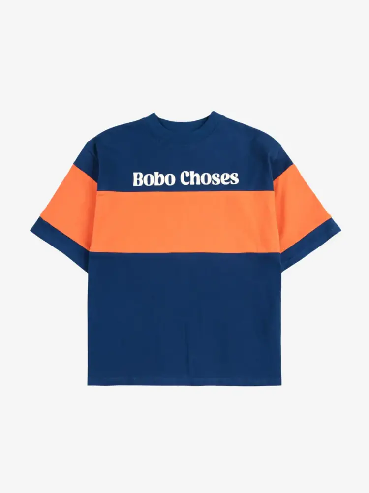 Bobo Choses Bobo Choses Color Block T-Shirt - NAVY
