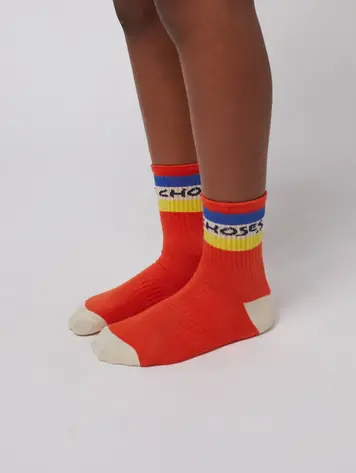 Bobo Choses Bobo Choses Color Block Short Socks