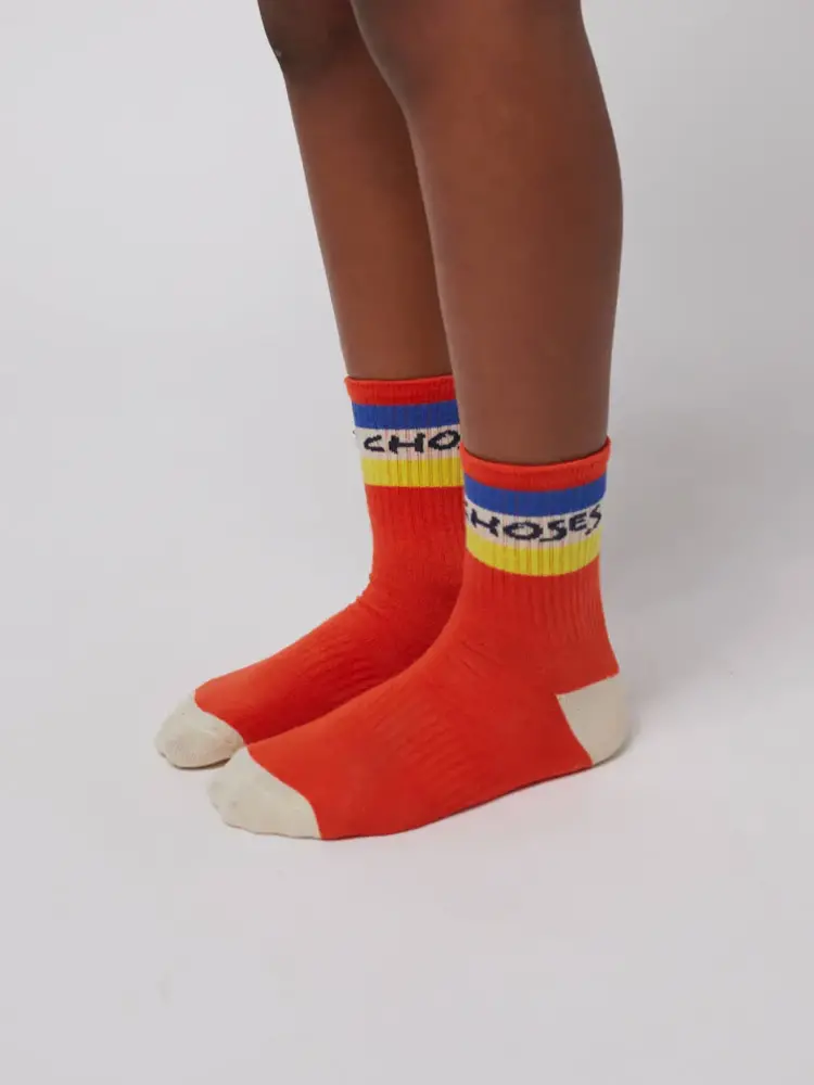 Bobo Choses Bobo Choses Color Block Short Socks