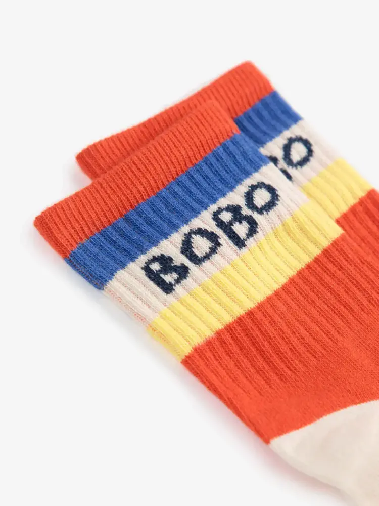Bobo Choses Bobo Choses Color Block Short Socks