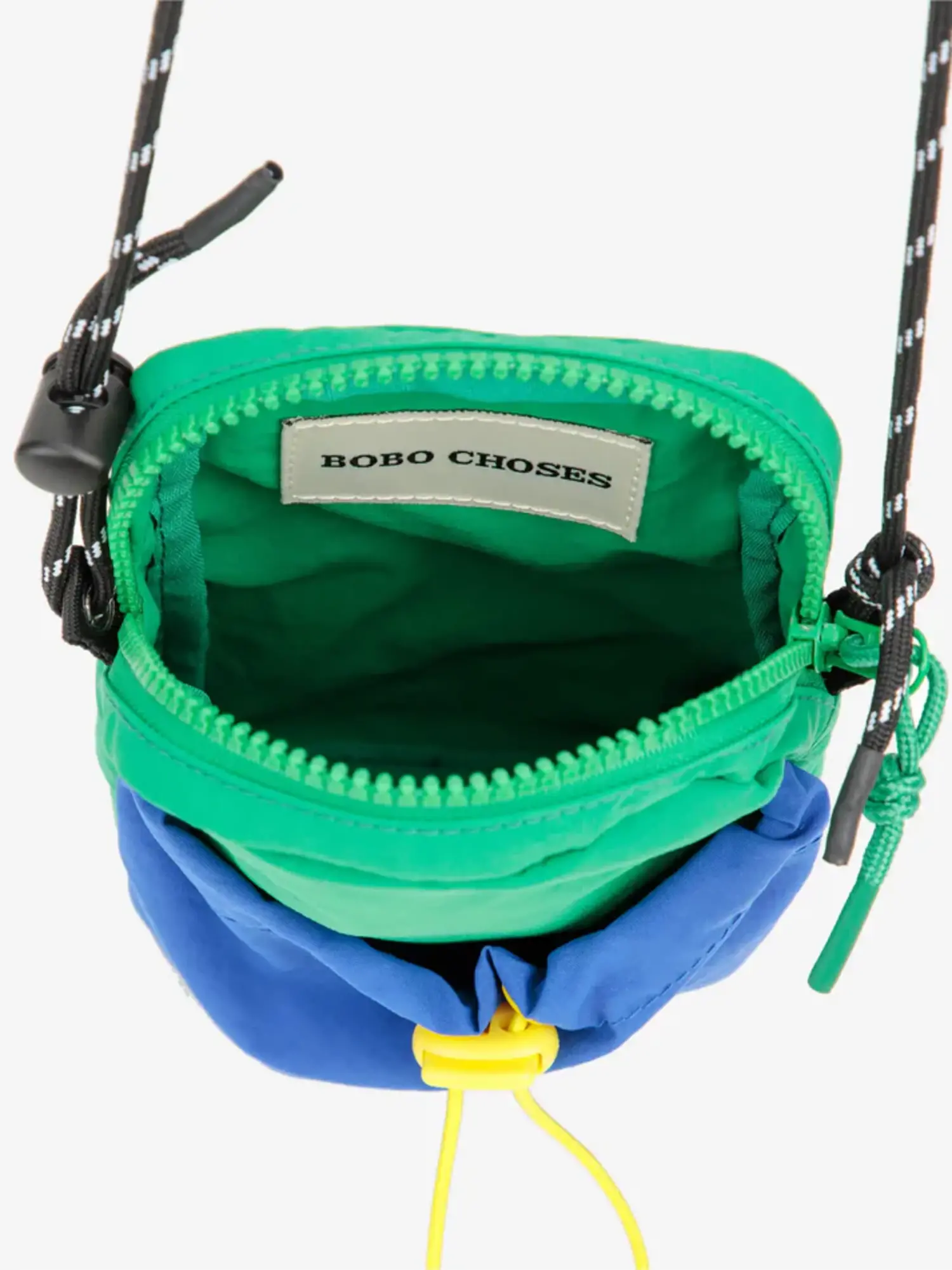 BOBO CHOSES 2wayバッグ 今期　値下げ Bobo Choses Color Block Technical Mini Bag - Yellow Turtle