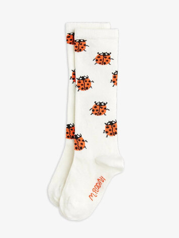 Mini Rodini Mini Rodini Ladybug Knee Socks