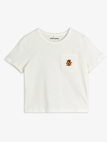 Mini Rodini Mini Rodini Ladybug Pocket T-shirt