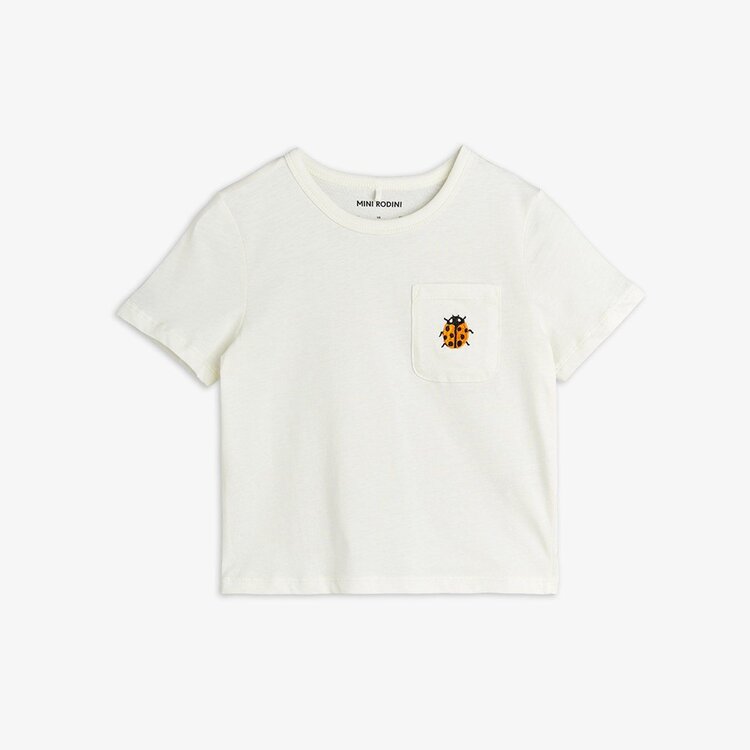 Mini Rodini Mini Rodini Ladybug Pocket T-shirt
