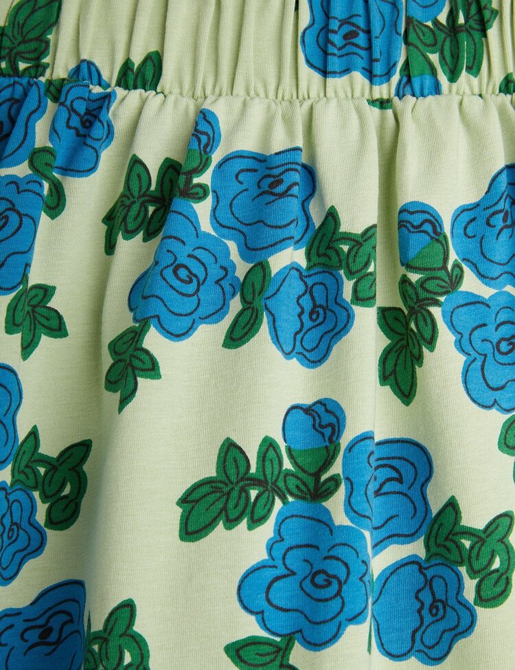 Mini Rodini Mini Rodini Blue Roses Skirt