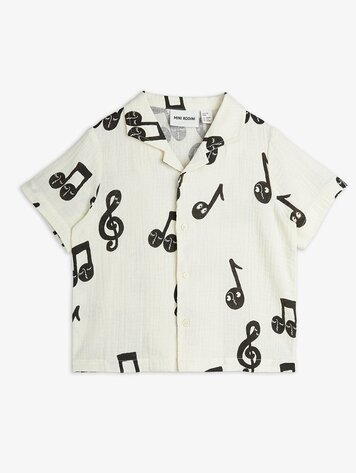Mini Rodini Mini Rodini Note Muslin Shirt