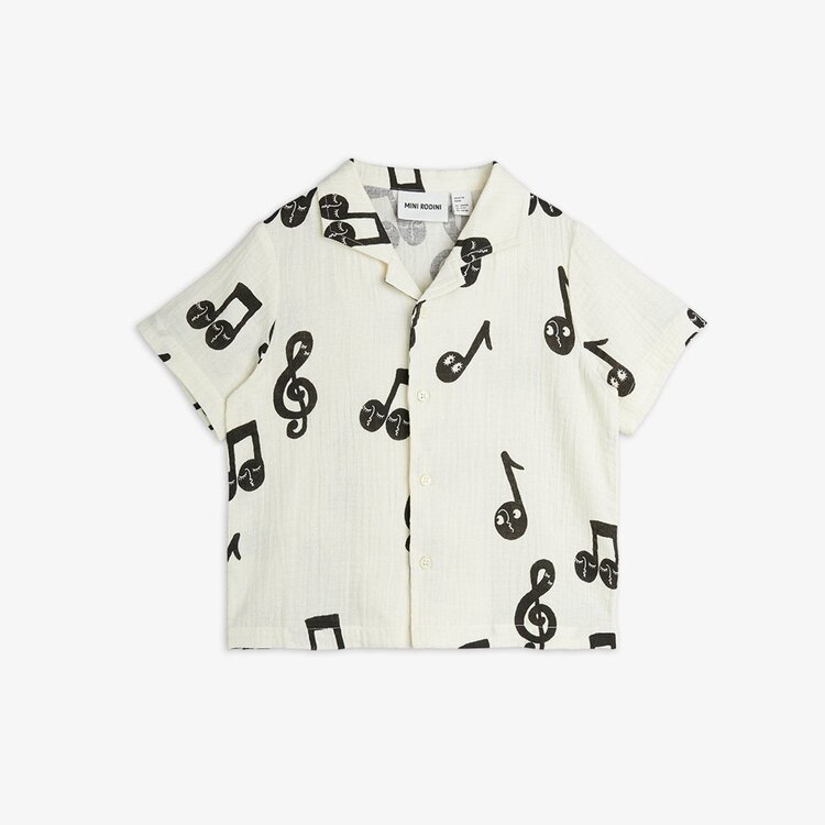 Mini Rodini Mini Rodini Note Muslin Shirt