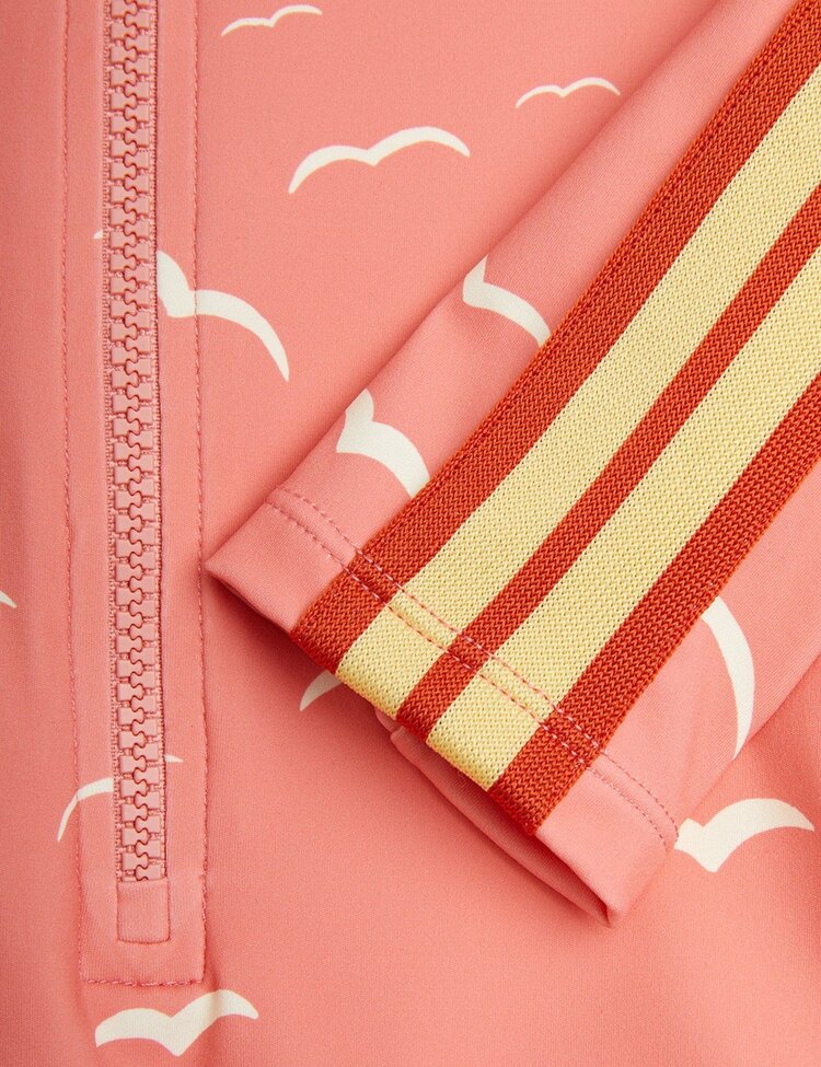 Mini Rodini Mini Rodini Seagull Long Sleeve Swim suit