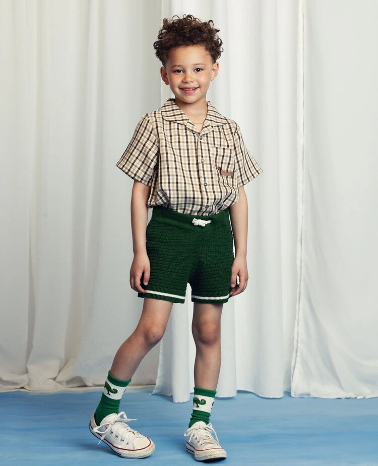 Mini Rodini Mini Rodini Gingham Woven Shirt