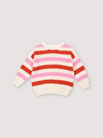 The New Society Leto Jumper Hibiscus