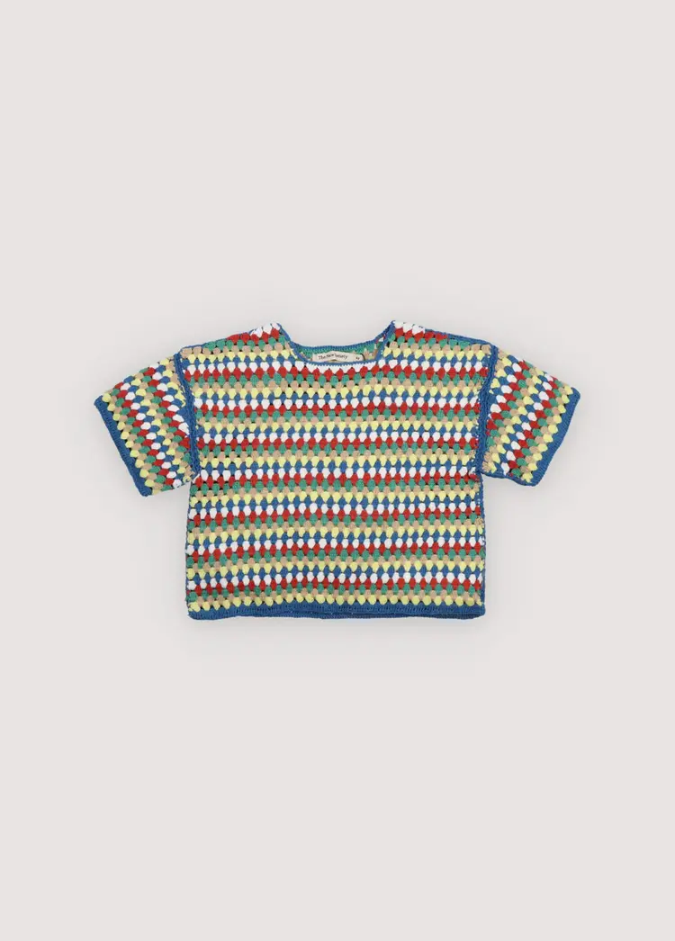 The New Society Serifos Crochet Jumper