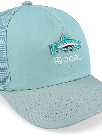 Coal Coal Zephyr Kids Trucker Hat- Cucumber