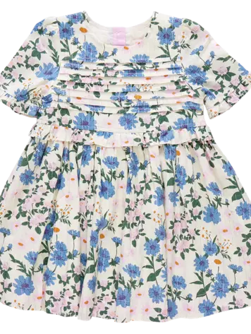 Pink Chicken Pink Chicken Raquel Dress - Melon Daisy Floral Pink Chicken Pink Chicken Raquel Dress - Melon Daisy Floral