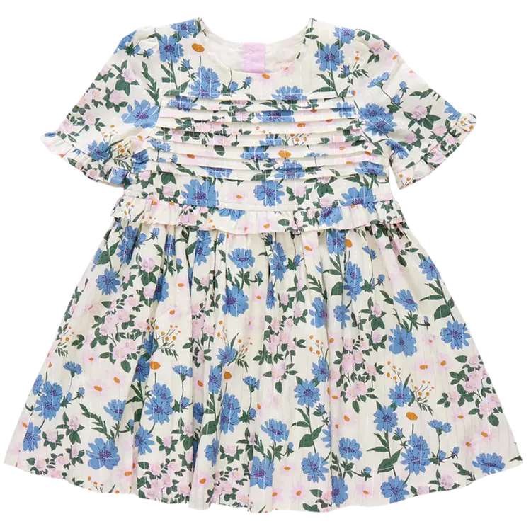 Pink Chicken Pink Chicken Raquel Dress - Melon Daisy Floral