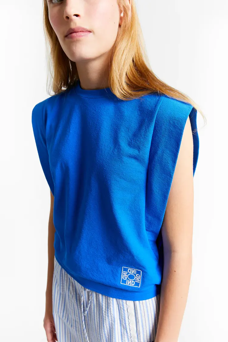 INDEE INDEE Sanfrancisco T-Shirt - Mykonos Blue