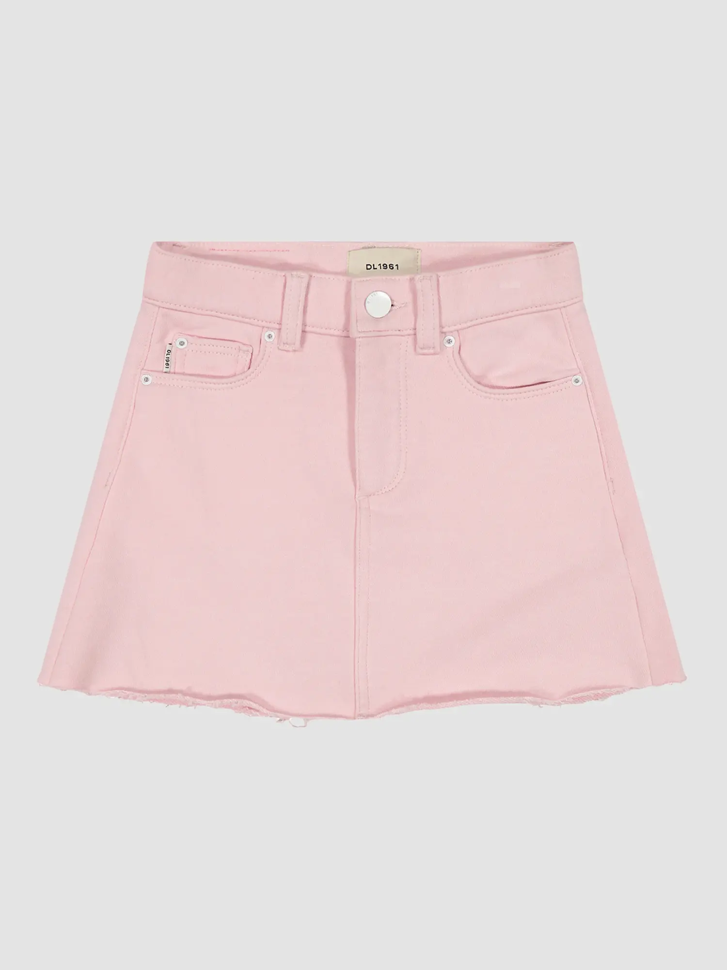 DL1961 Kids Jenny Toddler Mini Skirt - SHELL PINK - Yellow Turtle